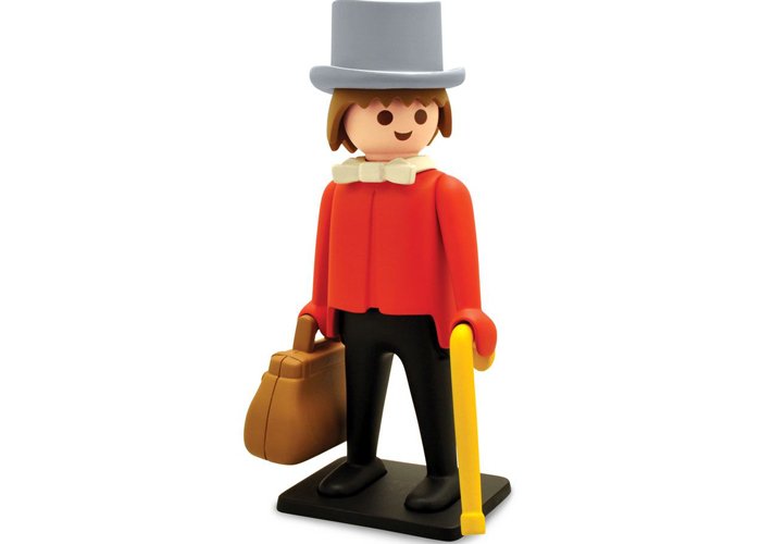Artículo de Playmobil, Banquero Clasico Plastoy 25cm