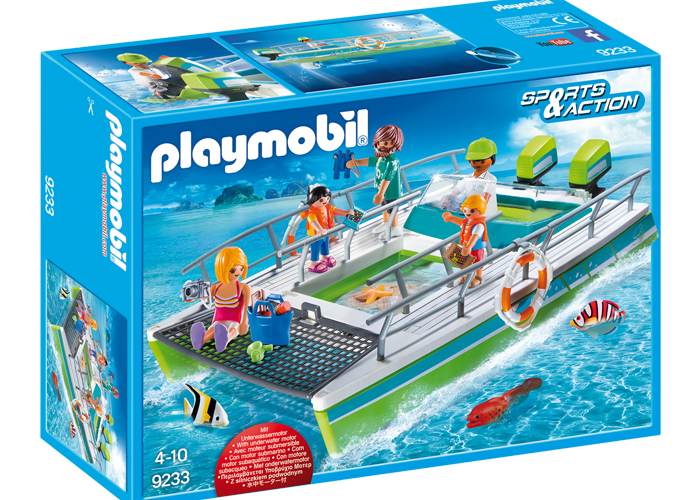 Artículo de Playmobil, Barco Catamaran con motor