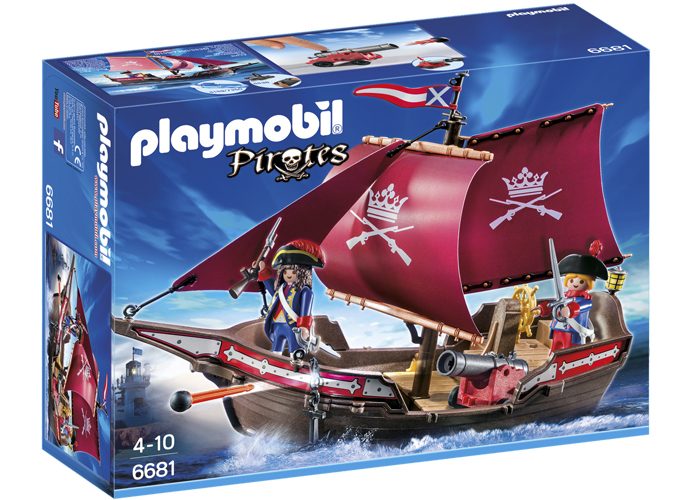 Artículo de Playmobil, Barco Patrulla de Soldados