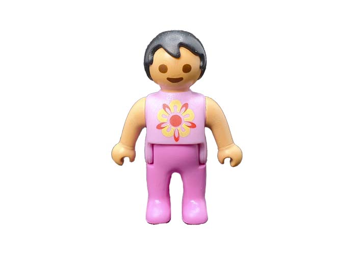 Artículo de Playmobil, bebé traje rosa City