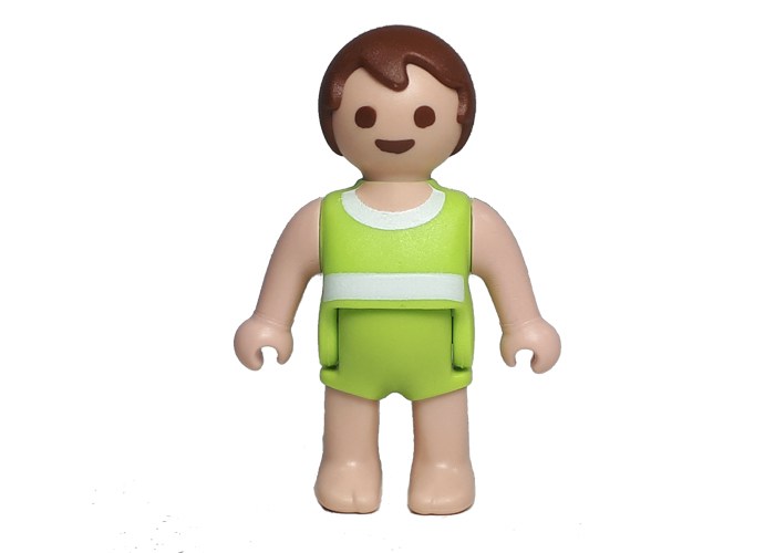 Artículo de Playmobil, Bebé traje verde