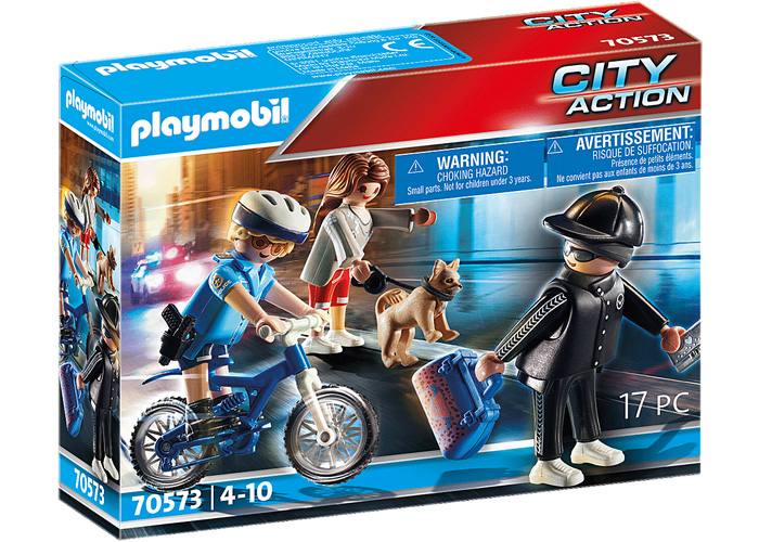 Artículo de Playmobil, Bici Policial: persecución del carterista