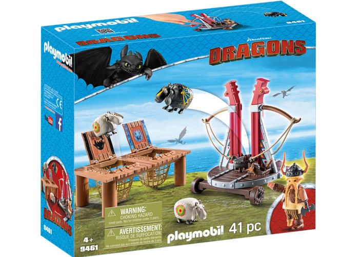 Artículo de Playmobil, Bocón con Lanzadera de Ovejas