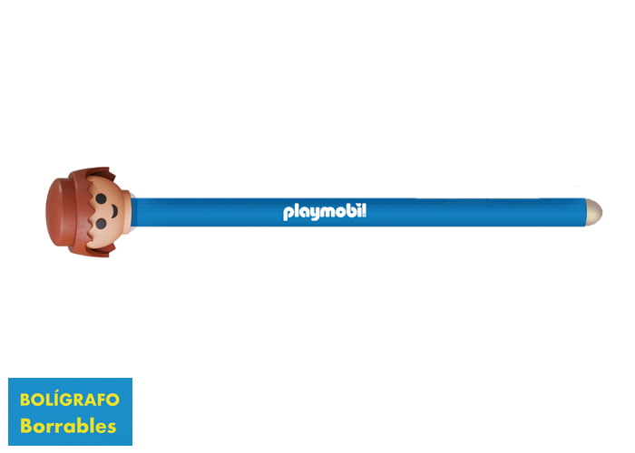 Artículo de Playmobil, Bolígrafo borrable Chico Azul