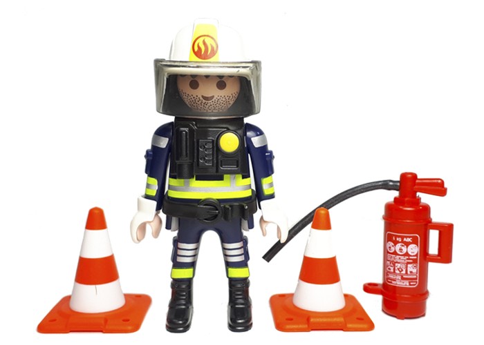 Artículo de Playmobil, Bombero con complementos