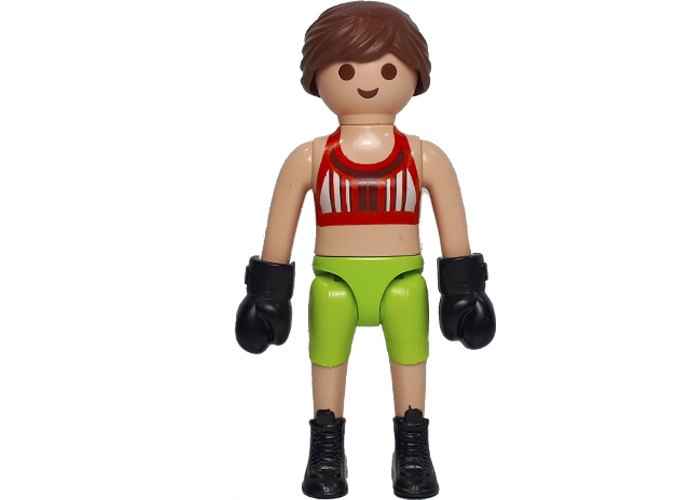 Artículo de Playmobil, Boxeadora Chica S15