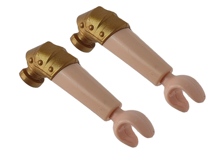 Artículo de Playmobil, Brazos Carne hombrera dorada