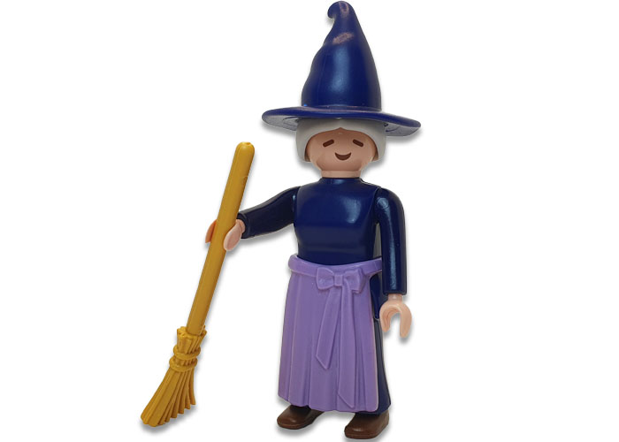 Artículo de Playmobil, Bruja Anciana con escoba