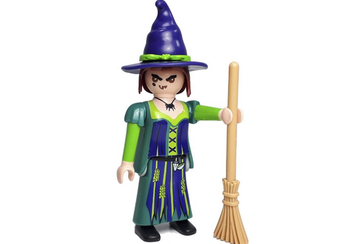 Artículo de Playmobil, Bruja con escoba S15