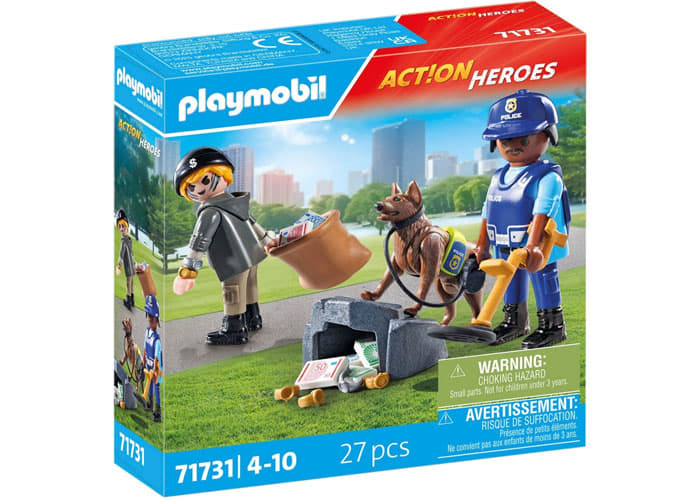 Artículo de Playmobil, Búsqueda policial