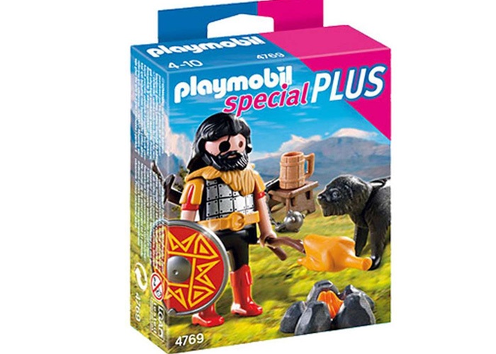 Artículo de Playmobil, Caballero Barbaro con perro