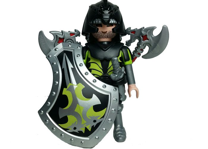 Artículo de Playmobil, Caballero con hachas