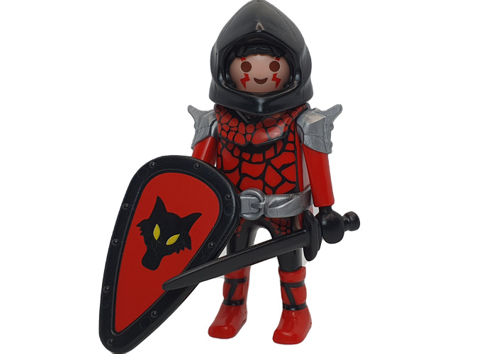 Artículo de Playmobil, Caballero encapuchado del Lobo