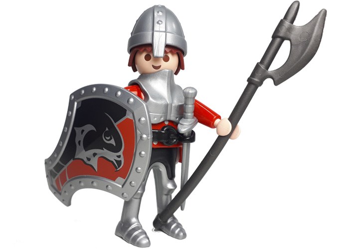 Artículo de Playmobil, caballero Medieval Halcon