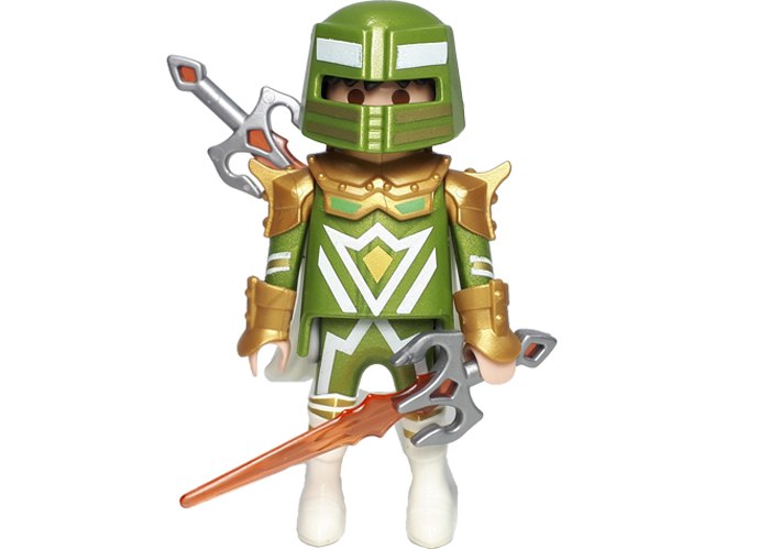 Artículo de Playmobil, Caballero Verde S15