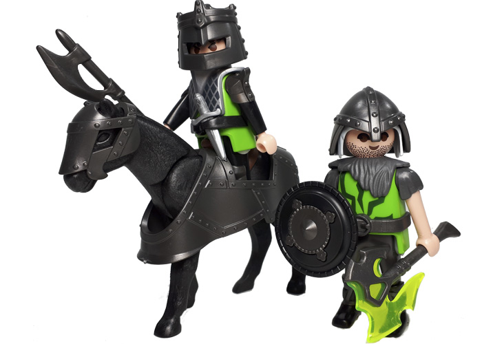 Artículo de Playmobil, Caballeros del Lobo Medieval