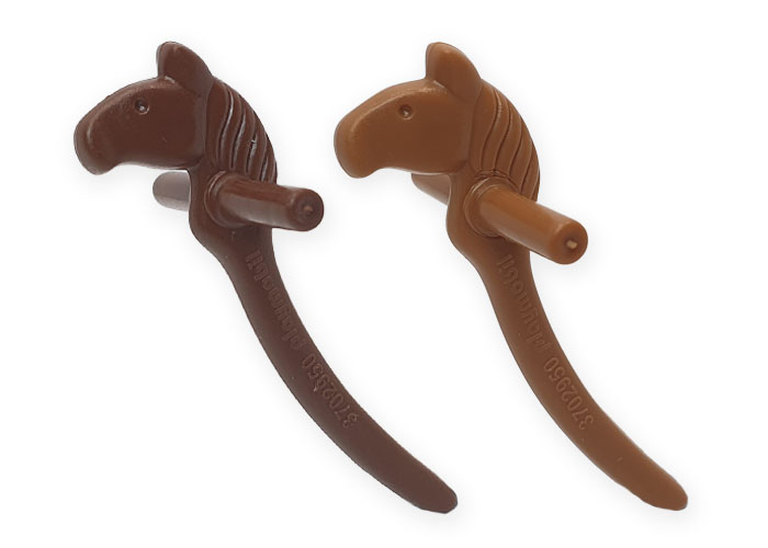 Artículo de Playmobil, Caballitos de madera (x2)