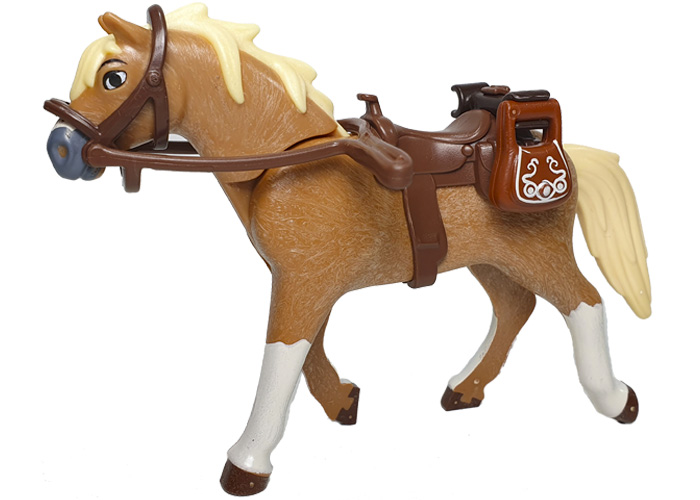 Artículo de Playmobil, Caballo con accesorios