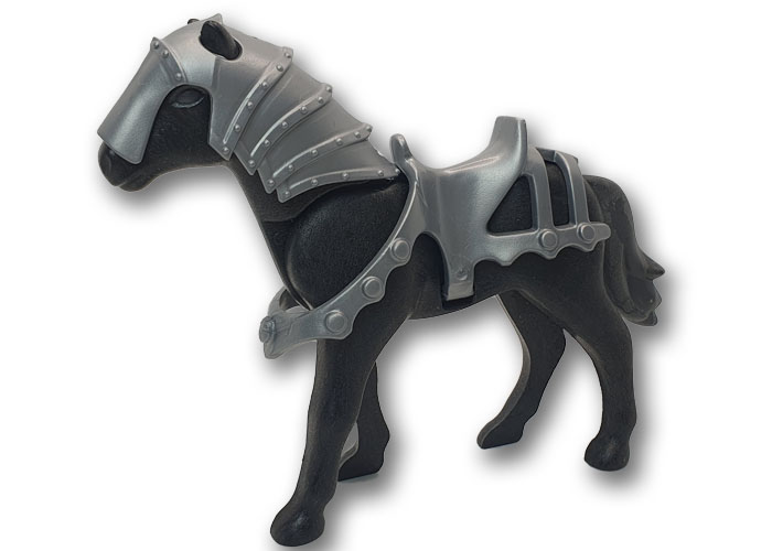 Artículo de Playmobil, Caballo con armadura v2