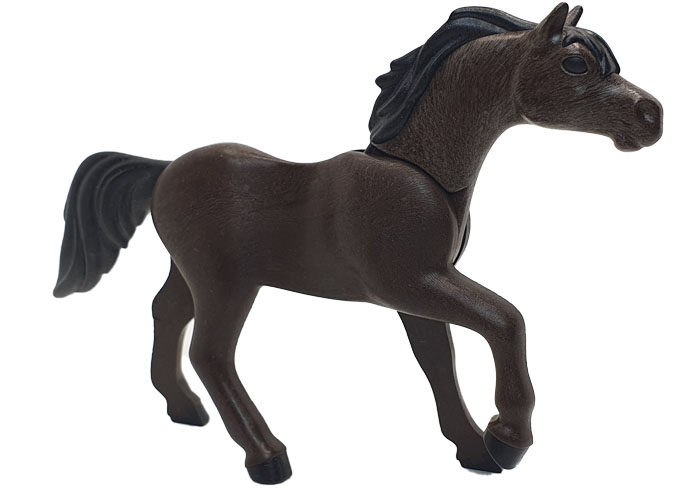 Artículo de Playmobil, Caballo Galope Marrón Oscuro