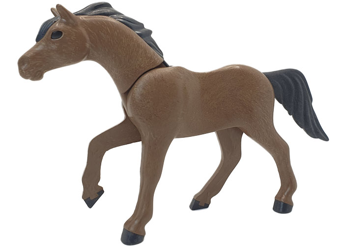 Artículo de Playmobil, Caballo Galope Marrón pálido