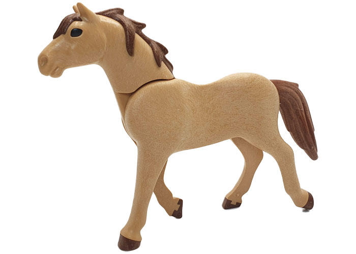 Artículo de Playmobil, Caballo Marrón Claro 3a