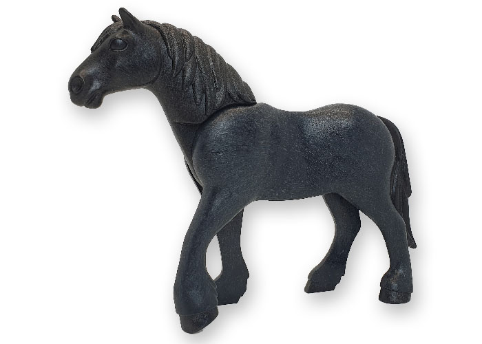 Artículo de Playmobil, Caballo Pecherón Negro