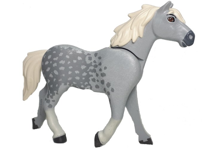 Artículo de Playmobil, Caballo Spirit Gris