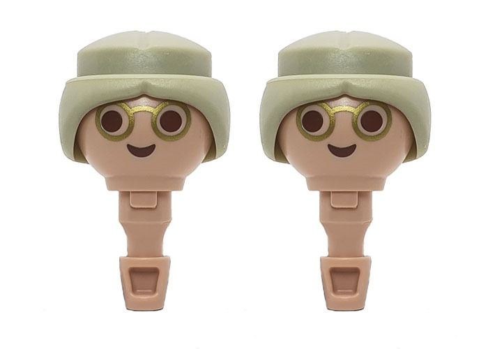 Artículo de Playmobil, Cabeza abuela (x2)