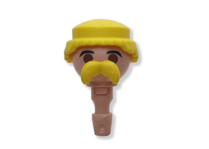 Artículo de Playmobil, Cabeza con bigote rubio
