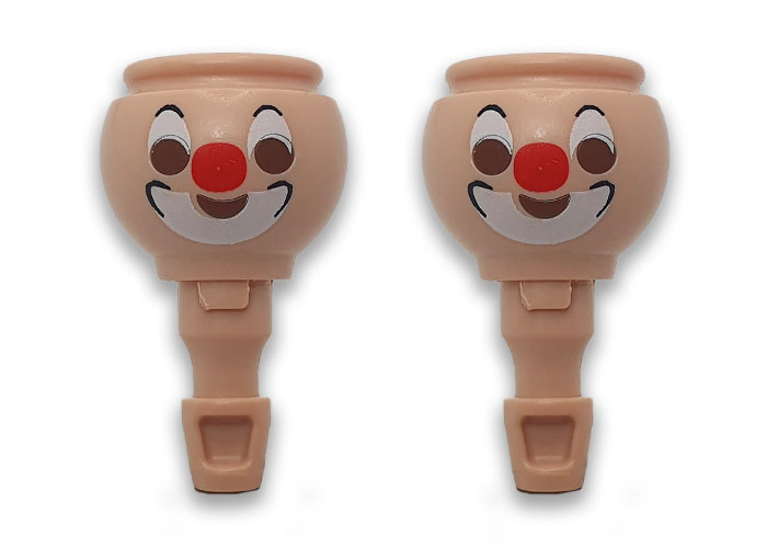 Artículo de Playmobil, Cabeza Payasos x2