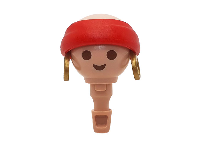 Artículo de Playmobil, Cabeza Pirata Pendientes