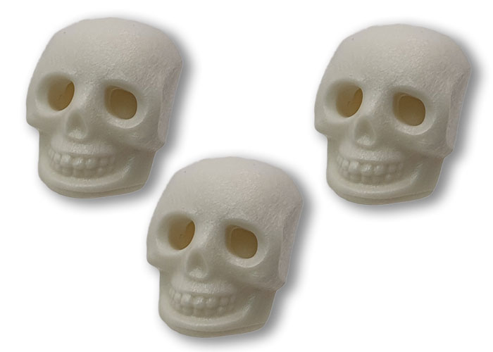 Artículo de Playmobil, Cabezas Esqueleto (x3)