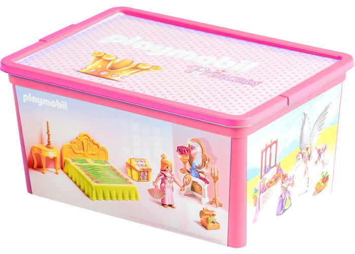 Artículo de Playmobil, Caja ordenación 12L Princesas