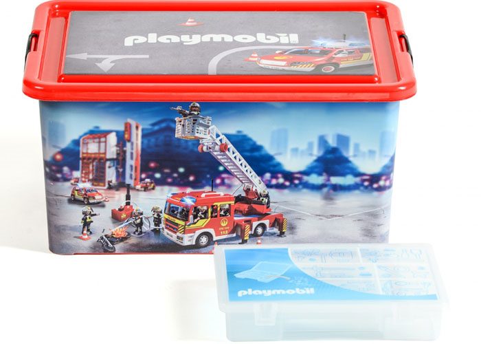 Artículo de Playmobil, Caja Ordenación 23L Bomberos