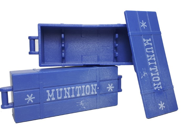 Artículo de Playmobil, Cajas para munición