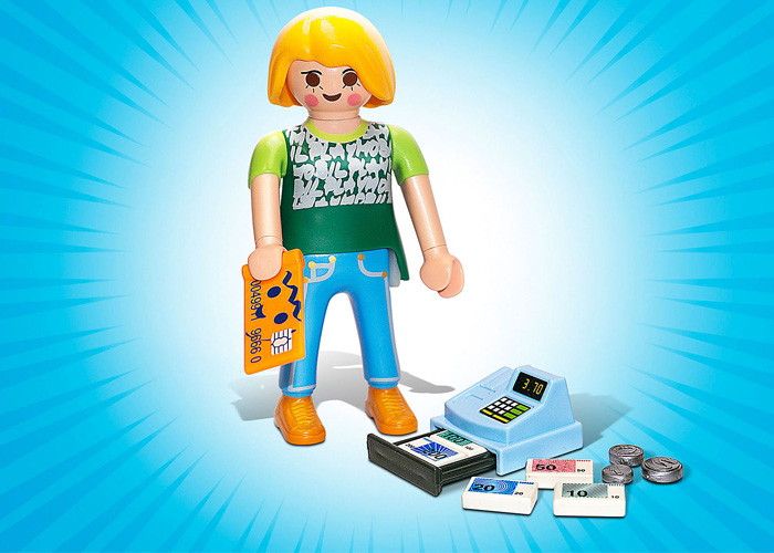Artículo de Playmobil, Cajera 
