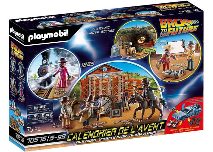 Artículo de Playmobil, Calendario de Adviento Regreso al Futuro III