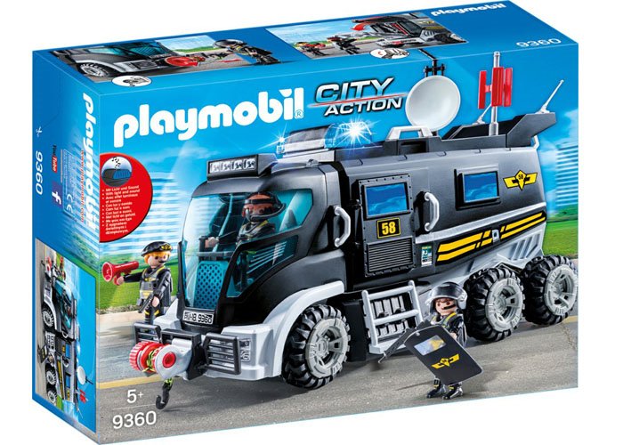 Artículo de Playmobil, Camión de asalto Policías