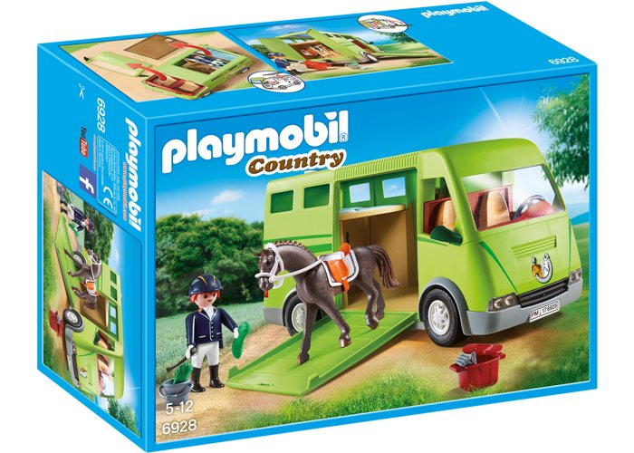 Artículo de Playmobil, Camión Transporte de Caballos