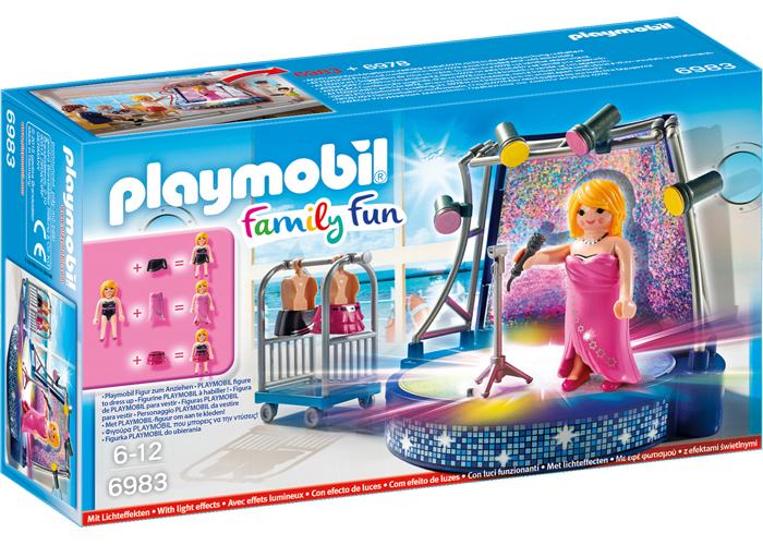 Artículo de Playmobil, Cantante con escenario