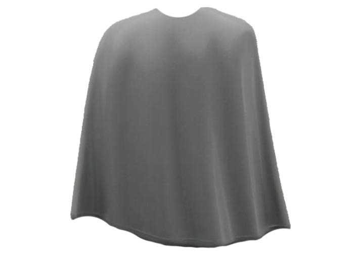 Artículo de Playmobil, Capa Gris rígida 3/4