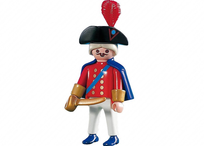 Artículo de Playmobil, Capitán de los casacas