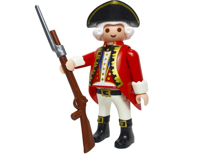 Artículo de Playmobil, Capitán Inglés con fusil