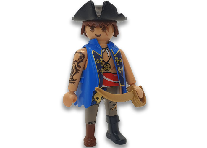 Artículo de Playmobil, Capitan Pirata Manta-Hunter Myles