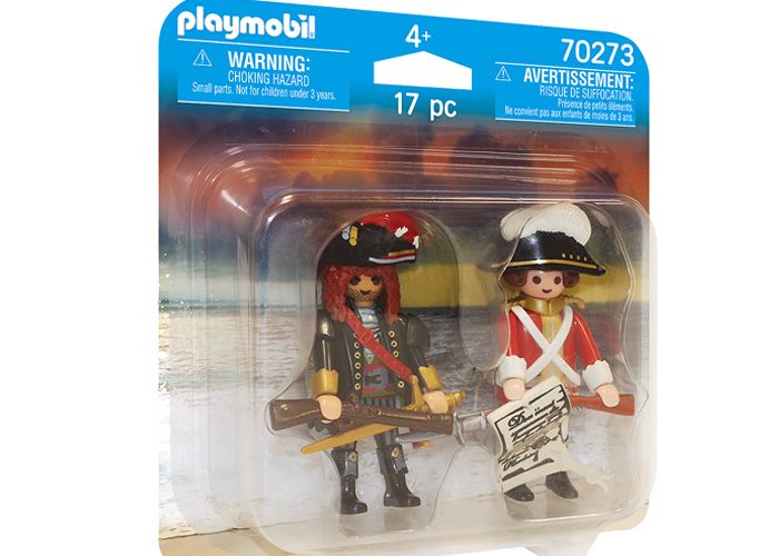 Artículo de Playmobil, Capitán Pirata y Soldado