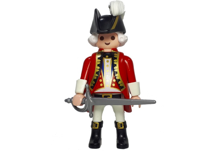 Artículo de Playmobil, Capitan Soldado Ingles