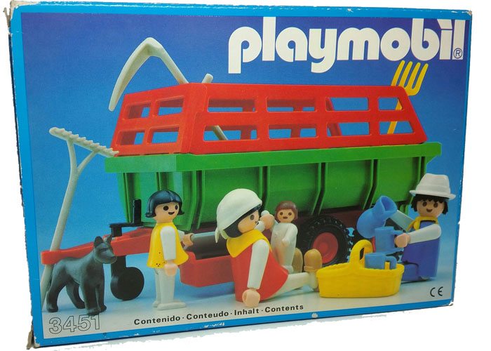 Artículo de Playmobil, Carro remolque de granja