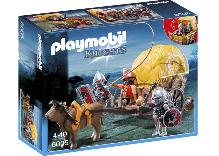 Artículo de Playmobil, Carrro Escondite Medieval