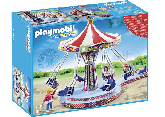 Artículo de Playmobil, Carrusel con columpios voladores